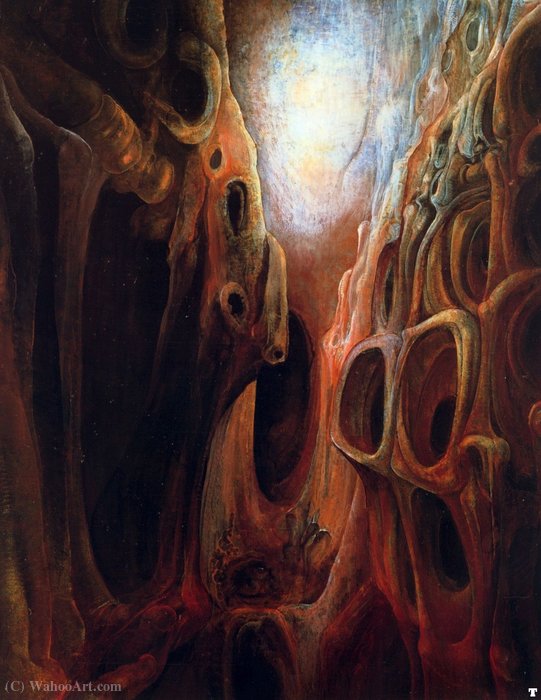 Hr Giger Landscape - (001) — H.r. Giger
