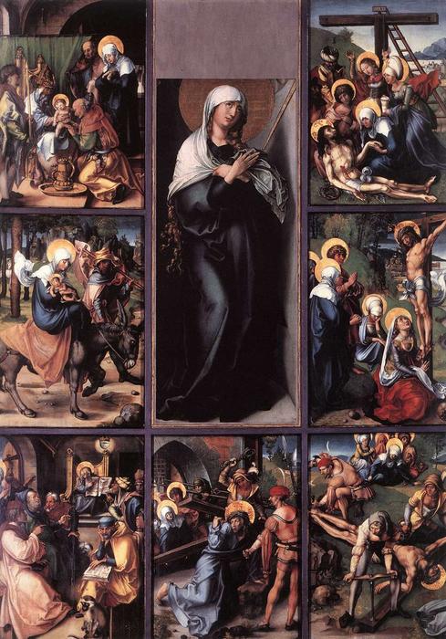 Die Sieben Schmerzen Mariens — Albrecht Dürer