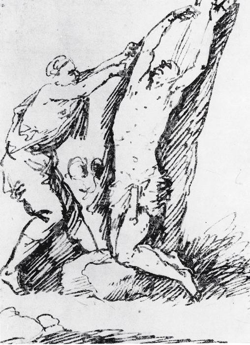 The Martyrdom Of St. Bartholomew 3 — Jusepe De Ribera