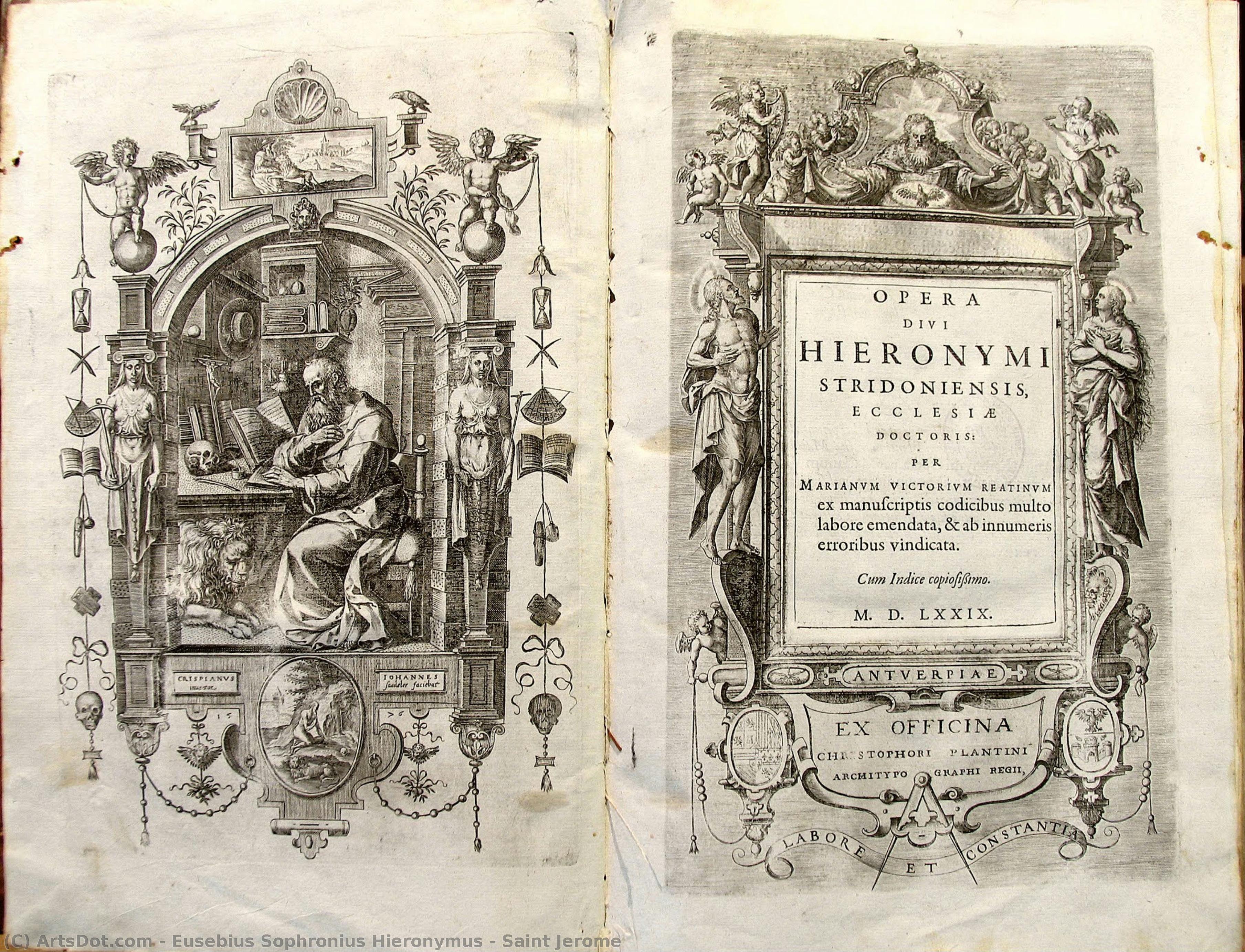 Saint Jerome — Eusebius Sophronius Hieronymus