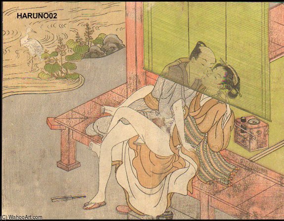 Couple In Summer — Suzuki Harunobu