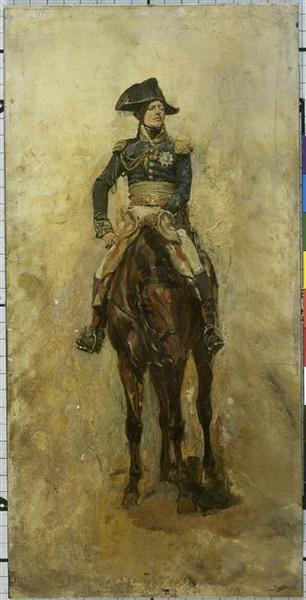 El Mariscal Bessières A Caballo — Jean-louis Ernest Meissonier