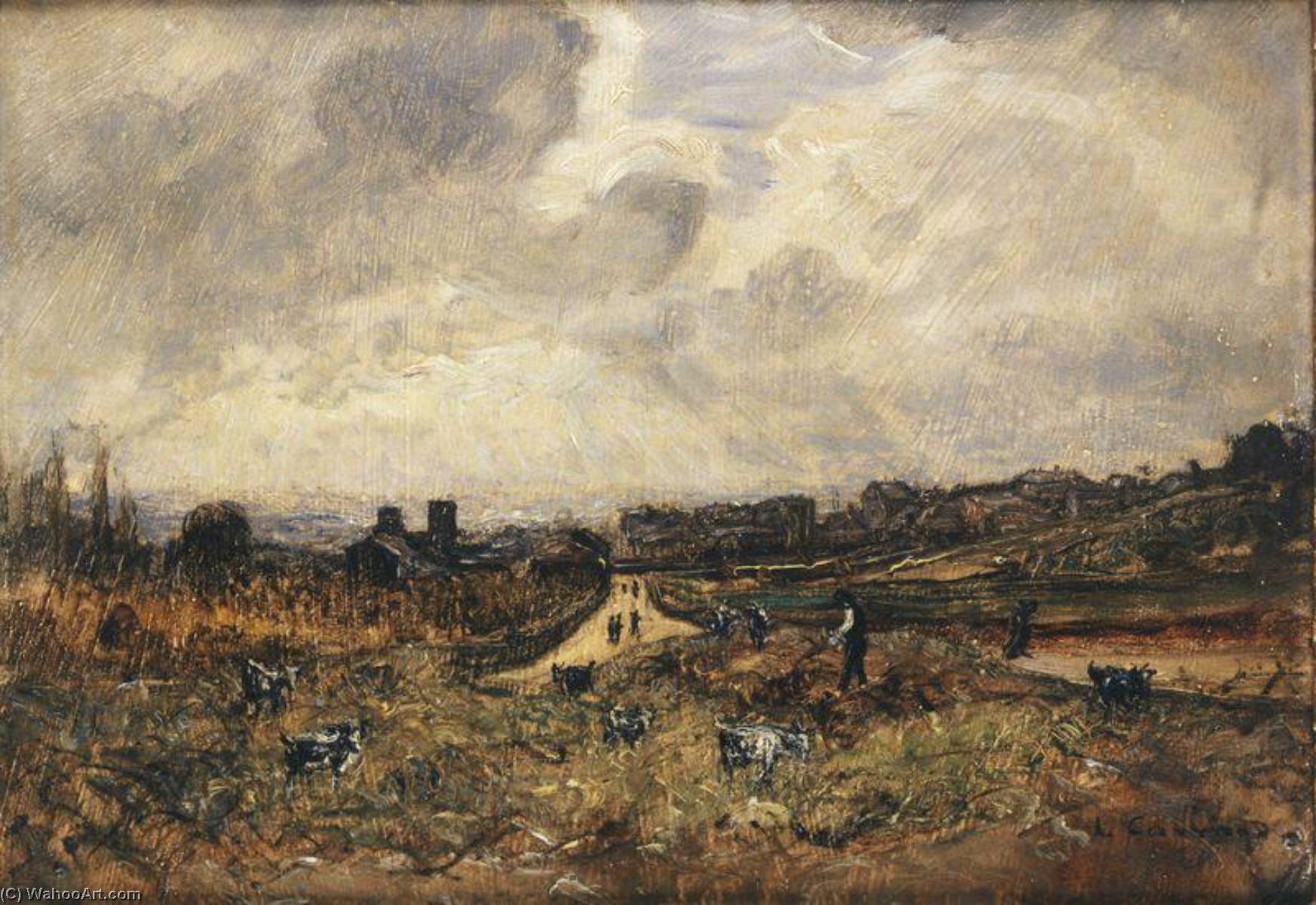 Saint Cyr Au Mont D'or, La Saône — Carrand Louis Hilaire