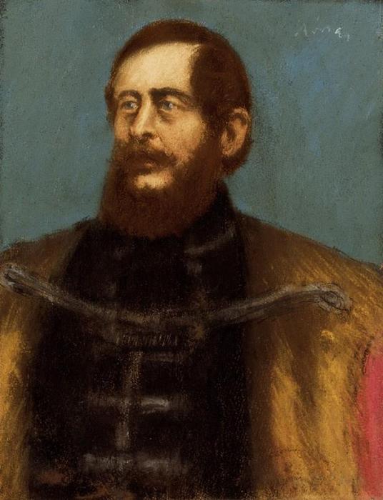 Portrait Of Lajos Kossuth — József Rippl-rónai