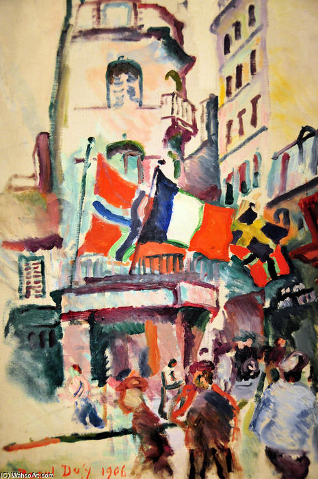 July 14 In Le Havre — Raoul Dufy