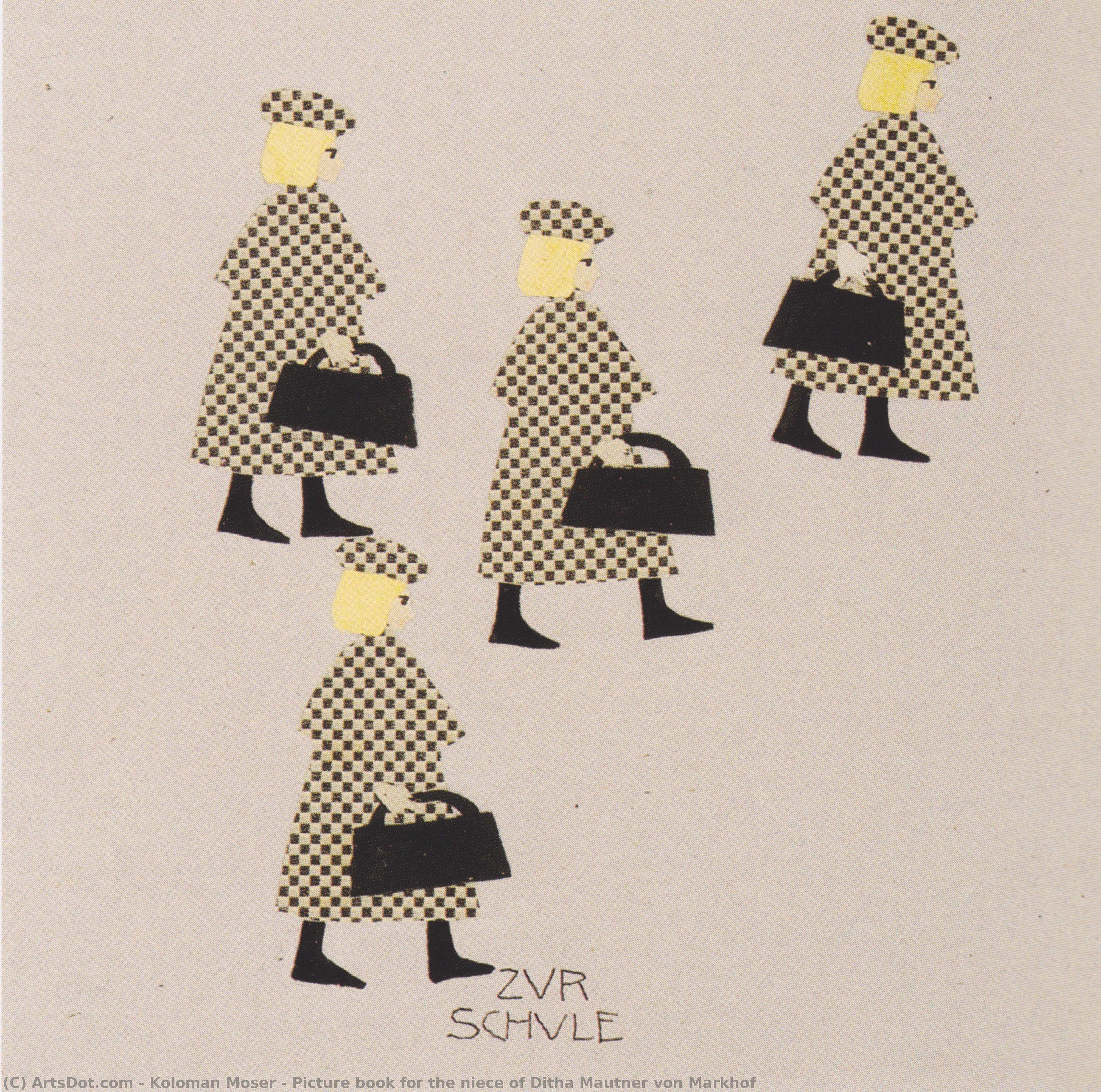 Picture Book For The Niece Of Ditha Mautner Von Markhof — Koloman Moser