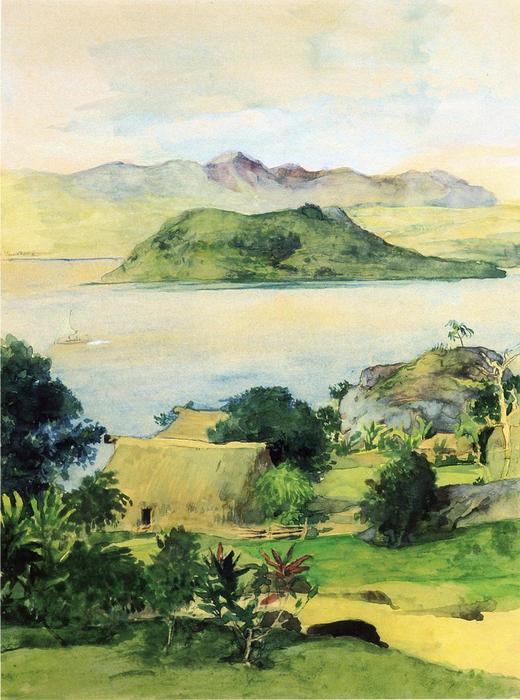 At Naiserelangi From Ratu Jonii Mandraiwiwi's ''yavu'', July 14th, 1891 — John La Farge