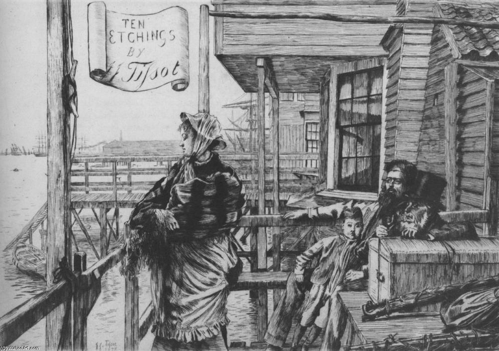 The Inn Of The Three Ravens — Jacques Joseph Tissot