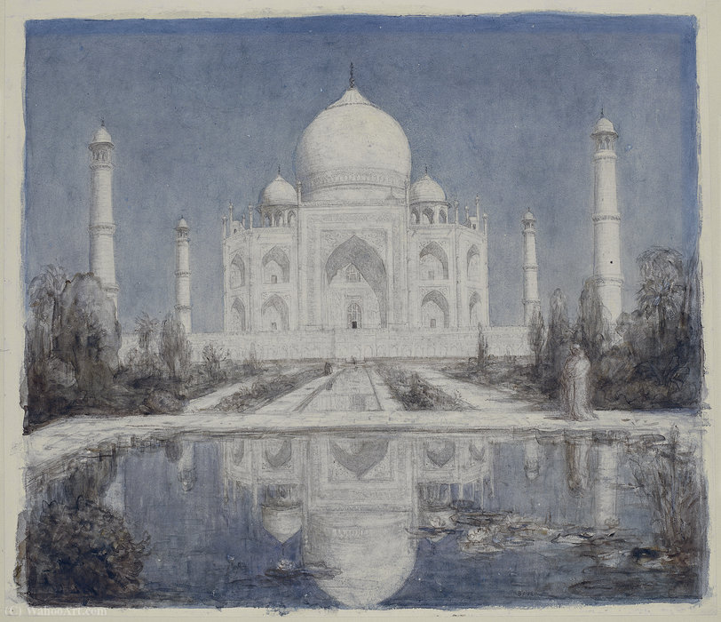 Taj Mahal By Moonlight — Marius Bauer