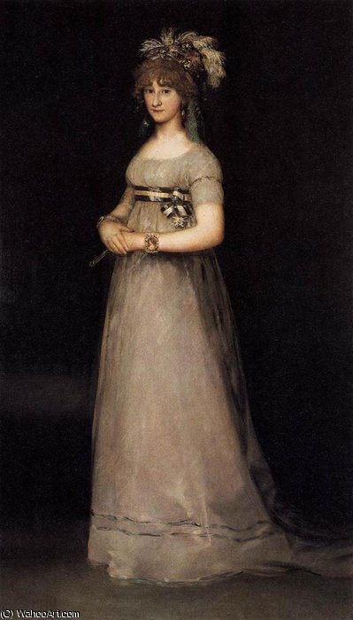 Portrait Of The Countess Of Chincon — Francisco José De Goya Y Lucientes