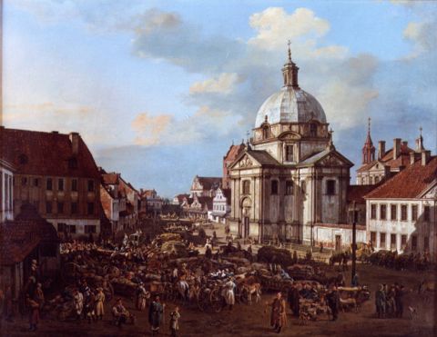 Church Of The Holy Sacrament In The New Town — Bernardo Bellotto
