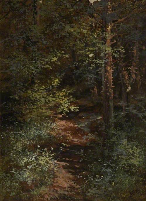 Up Into The Woods At Torfels, Weston Super Mare — Charles Edward Wright