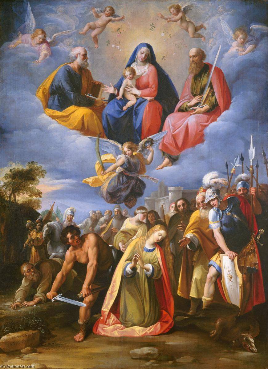The Martyrdom Of Saint Elizabeth — Guiseppe Cesari Dit Le Cavalier D'arpin