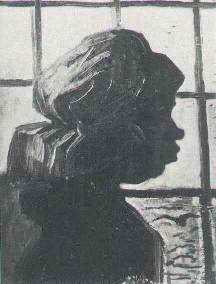 Peasant Woman, Seen Against The Window — Vincent Van Gog