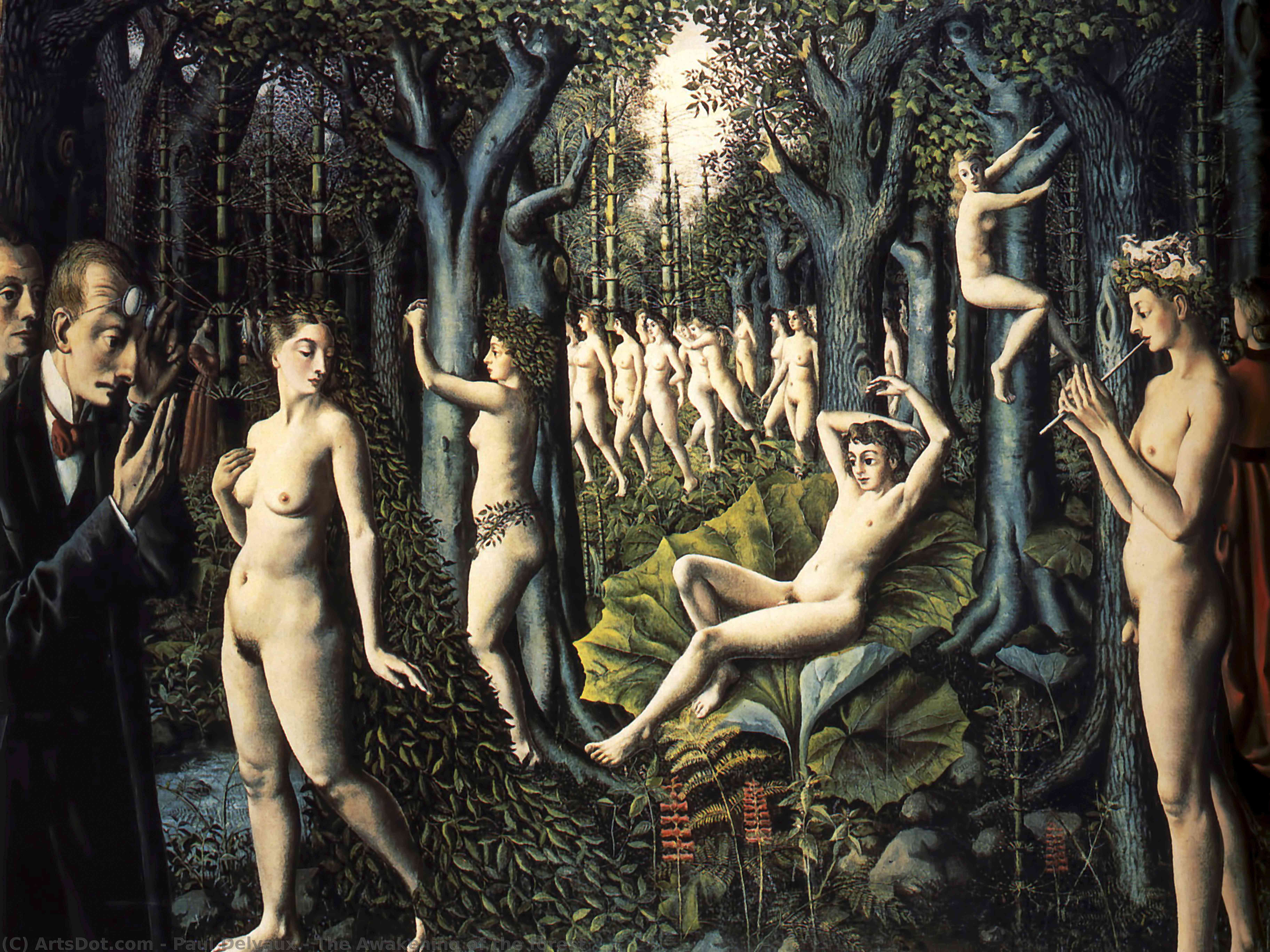 The Awakening Of The Forest — Paul Delvaux