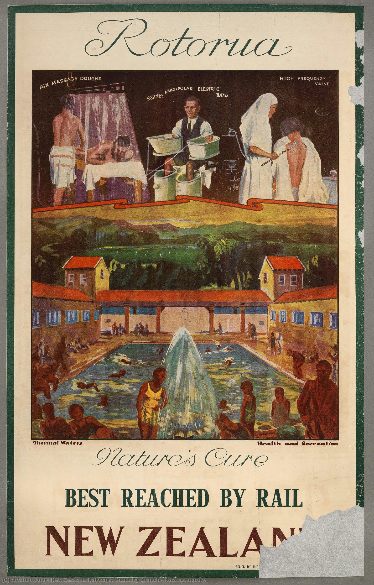 Rotorua Nature — New Zealand Railways. Publicity Branch