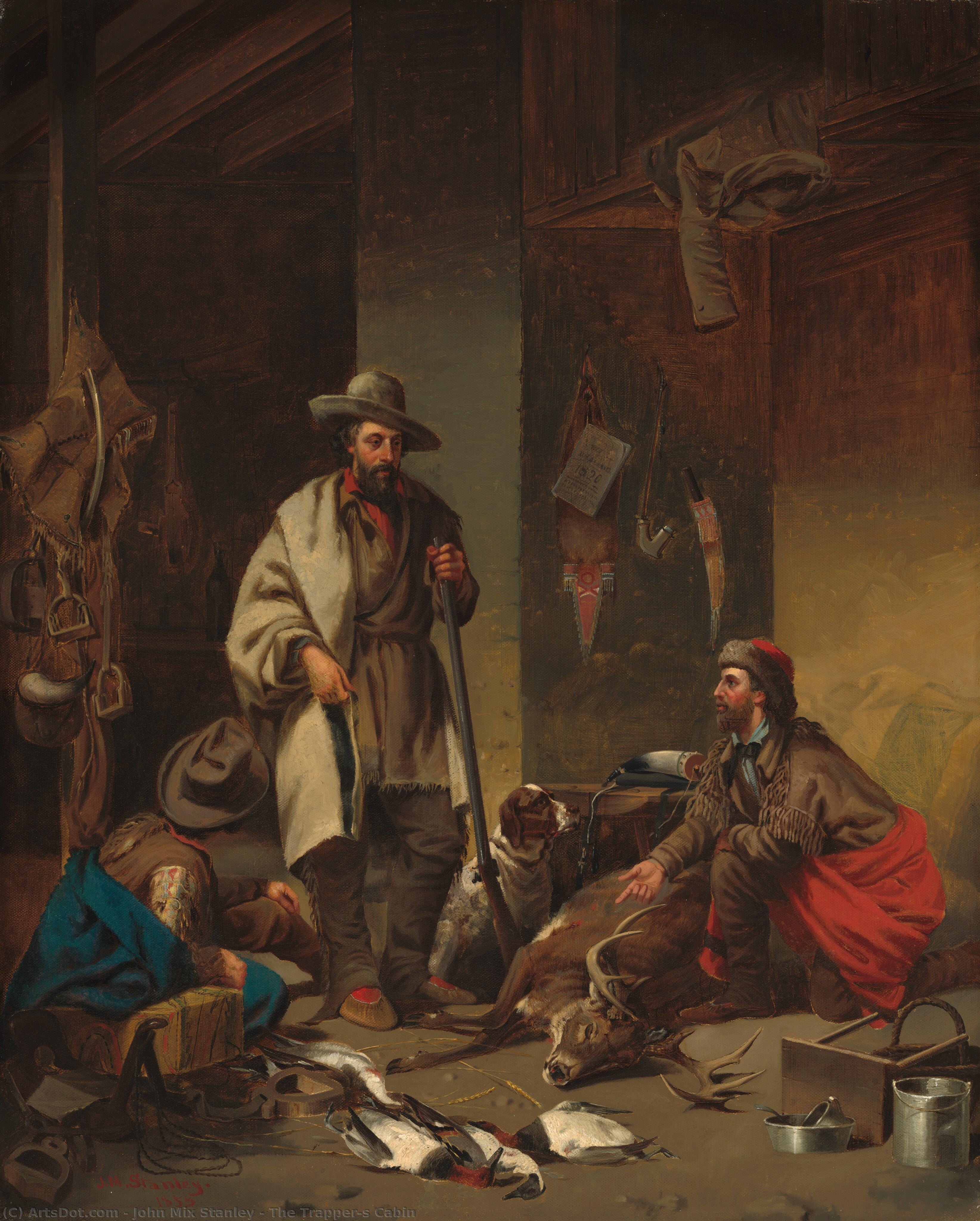 The Trapper's Cabin — Джон Микс Стэнли
