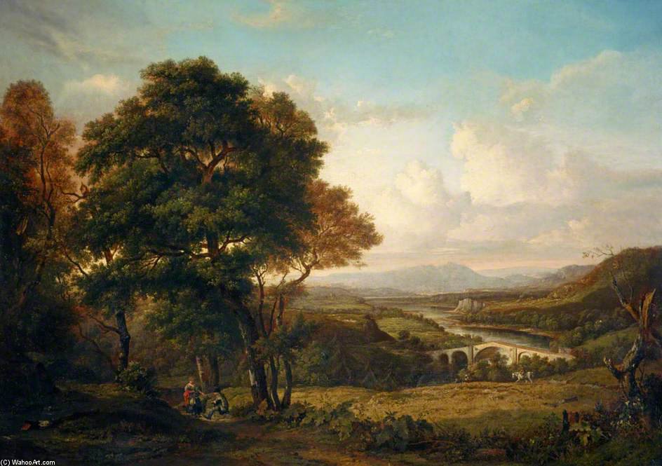 The Valley Of The Tweed — Patrick Nasmyth