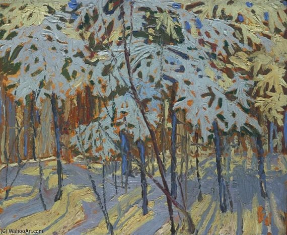 Snow-covered Trees — Томас Томпсон