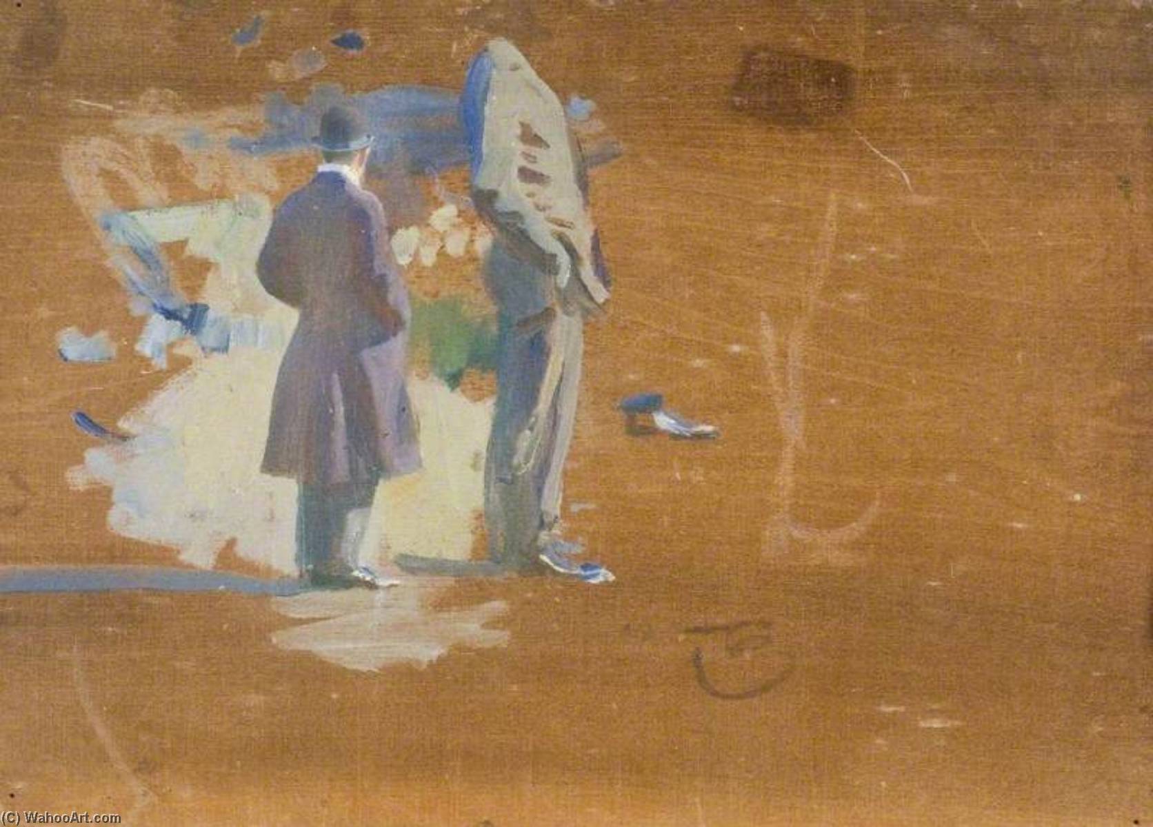 Studies Of Men Standing — Sir Alfred James Munnings