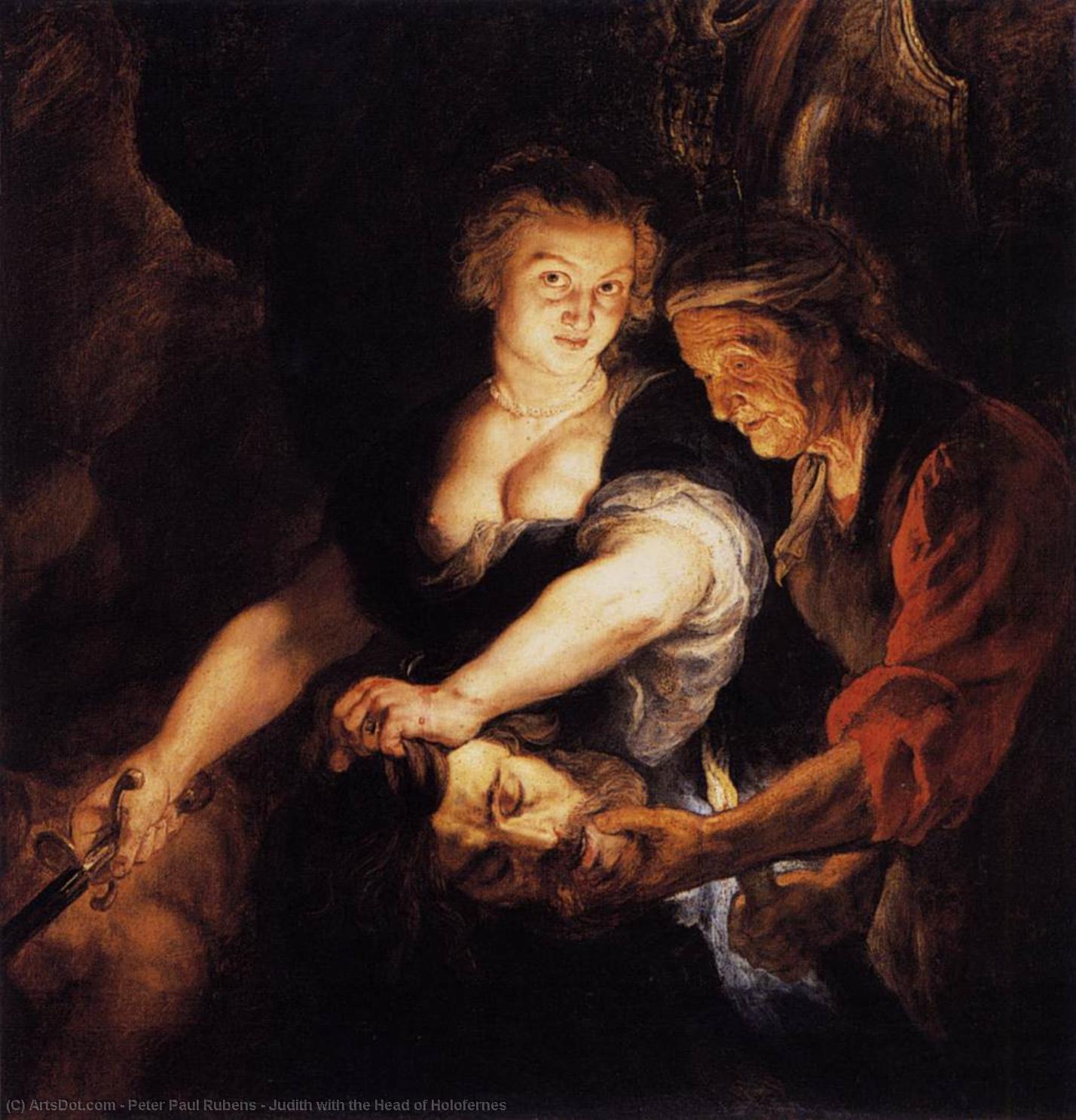 Judith With The Head Of Holofernes — Peter Paul Rubens