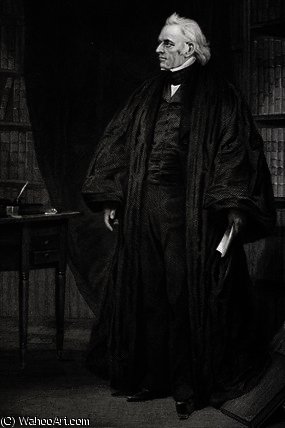 Portrait Of Joseph Story — Alonzo Chappel
