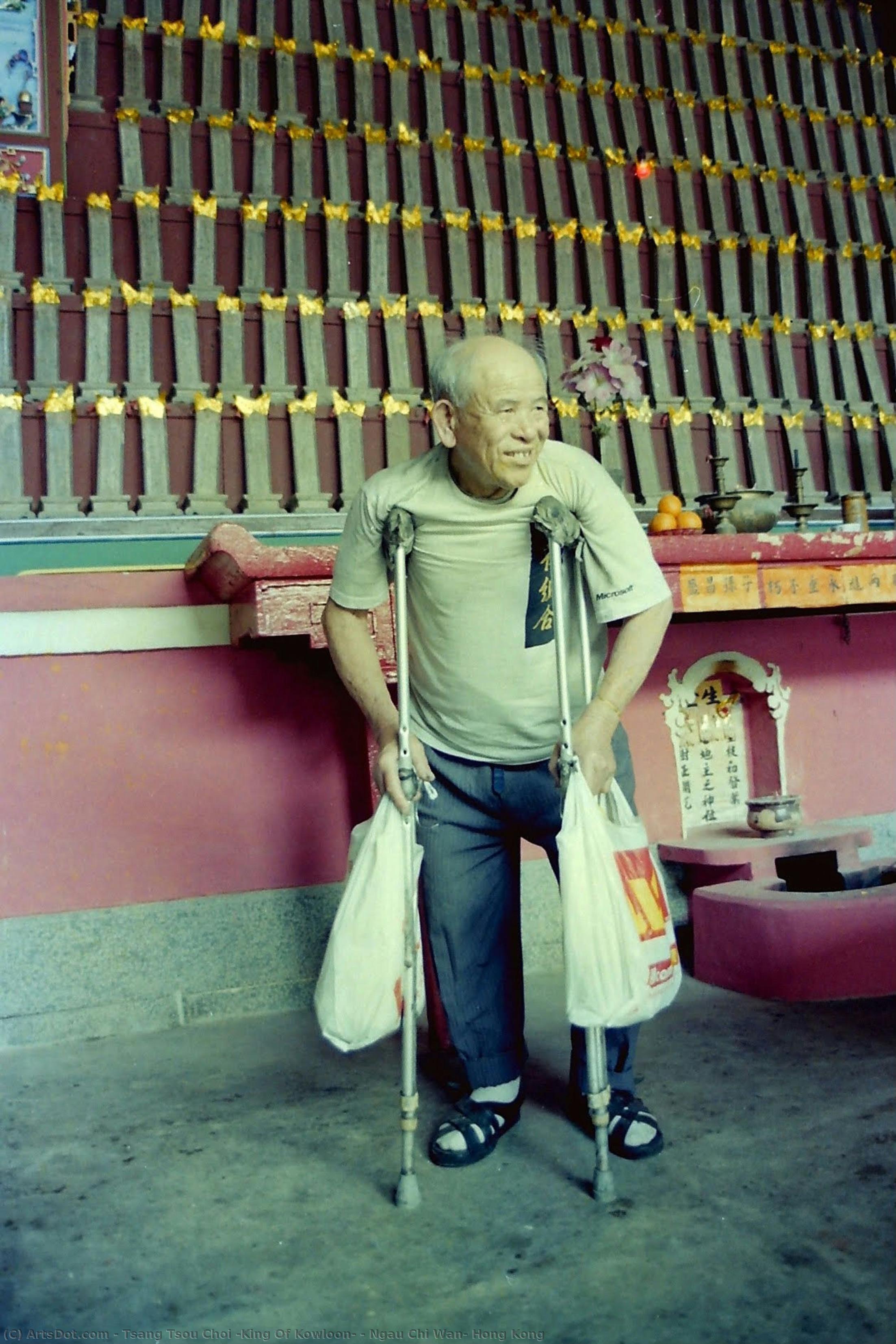 Ngau Chi Wan, Hong Kong — Tsang Tsou Choi (king Of Kowloon)