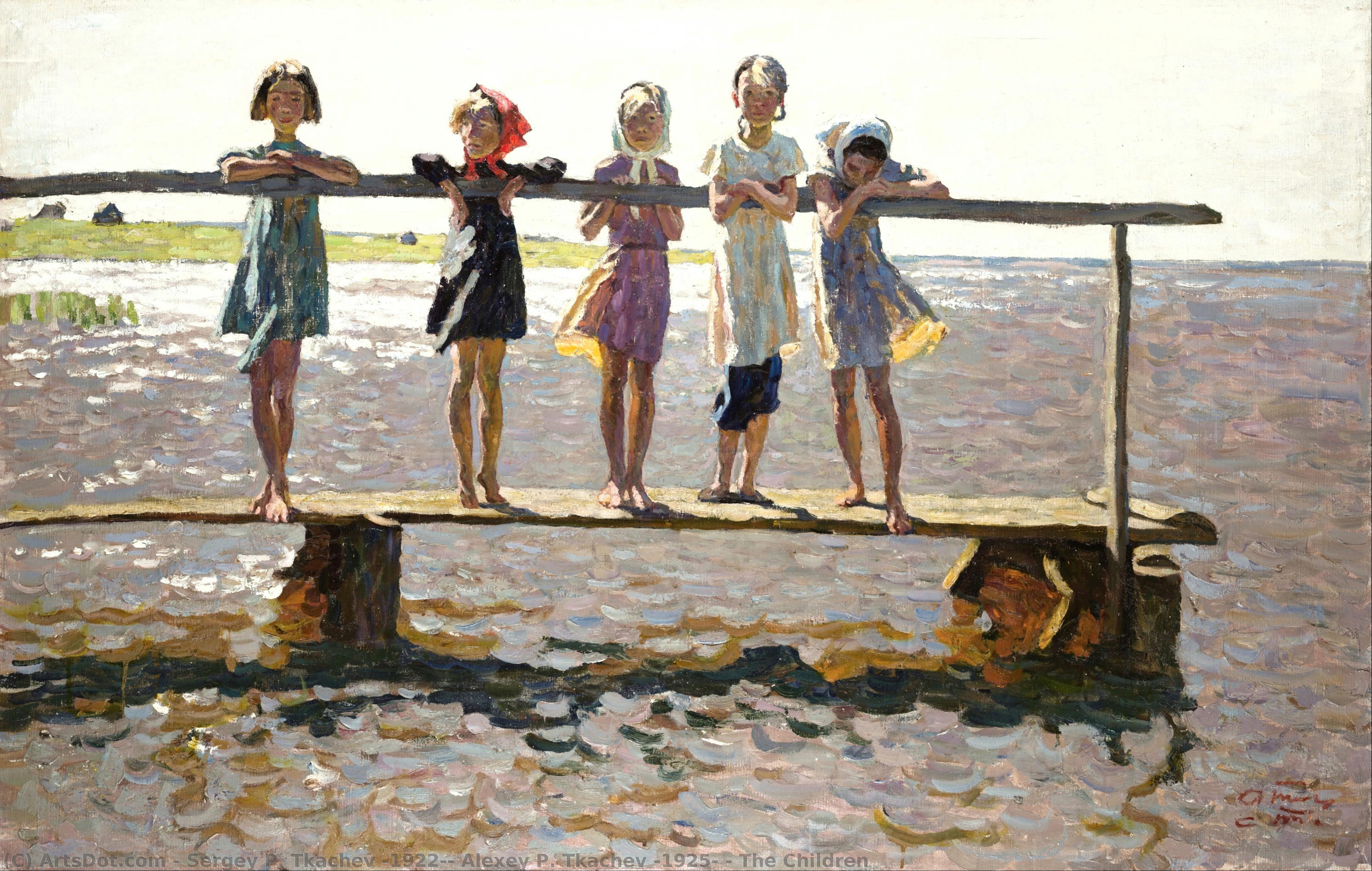 The Children — Sergey P. Tkachev (1922), Alexey P. Tkachev (1925)