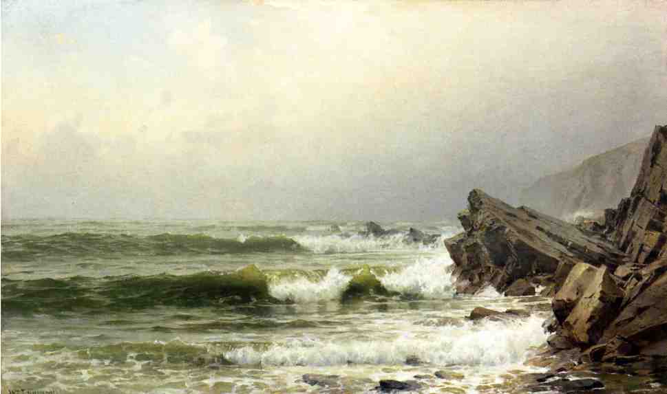 A Misty Morning On The Channel Coast, England — William Trost Richards