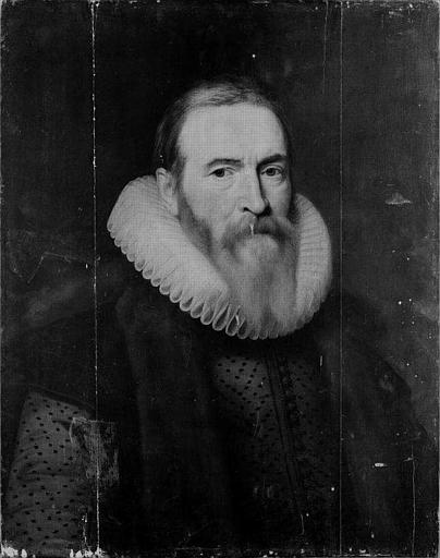 Jan Van Oldenbarneveld (1547, 1619) Conseiller Pensionnaire De Hollande Homme D'etat Et Diplomate A L'age De 69 Ans — Michiel Jansz Van Miereveld