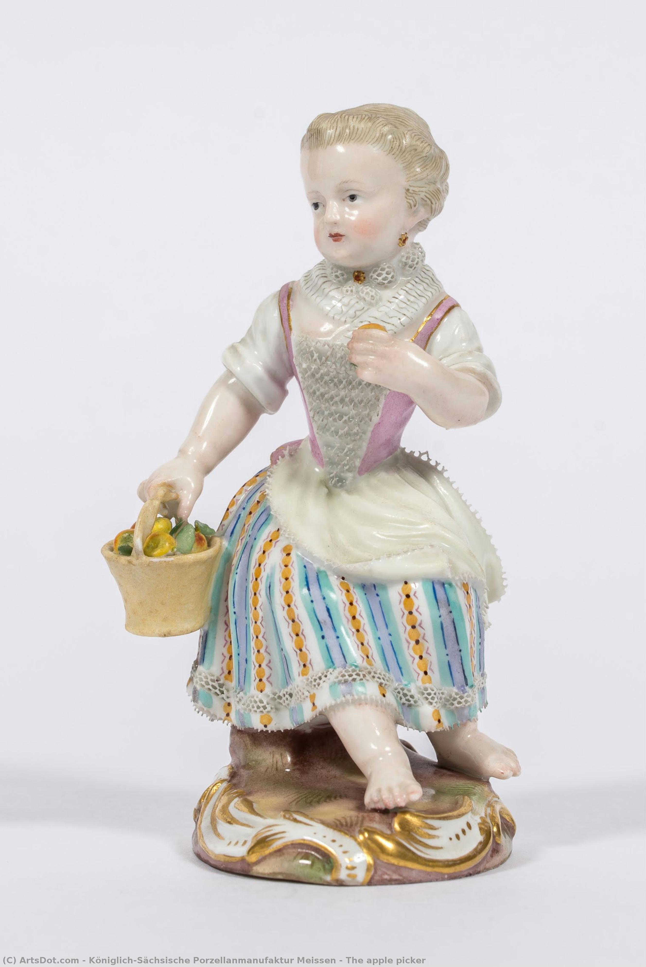 The Apple Picker — Königlich-sächsische Porzellanmanufaktur Meissen