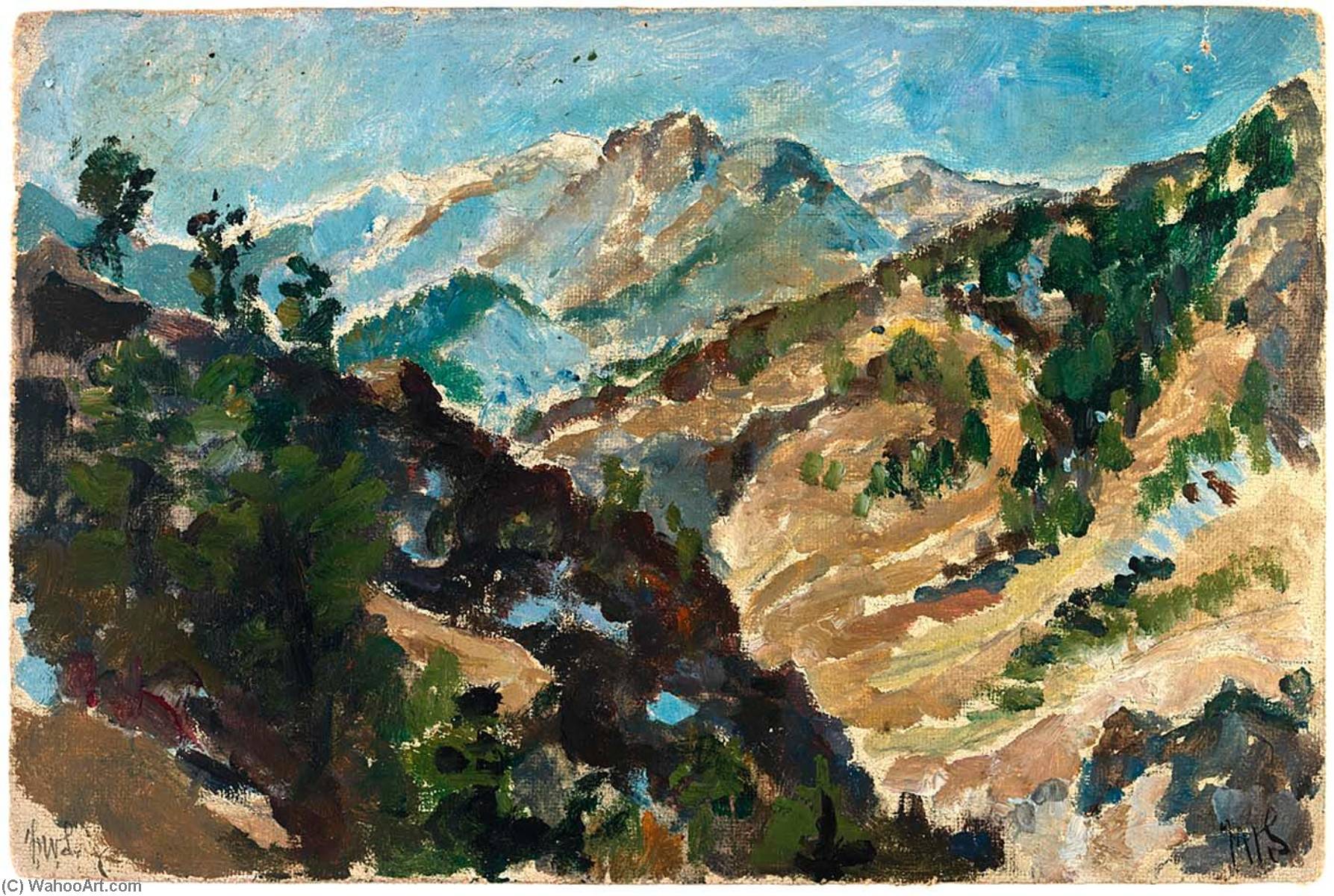 Cheyenne Cañon, Colorado, From Site Of H. Hunt Jackson — Frank Wilbert Stokes