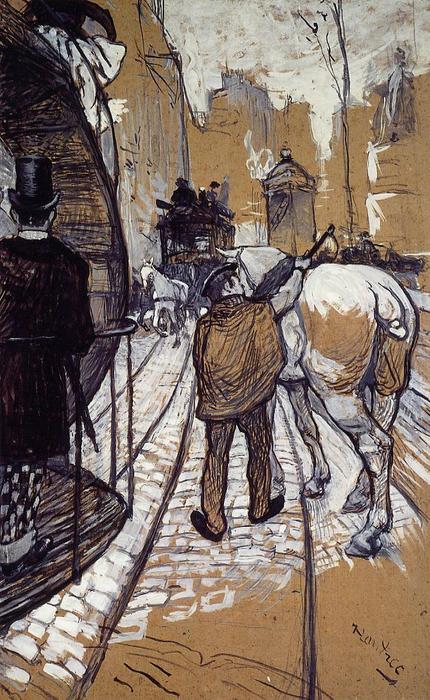 Workers For The Bus Company — Henri De Toulouse-lautrec