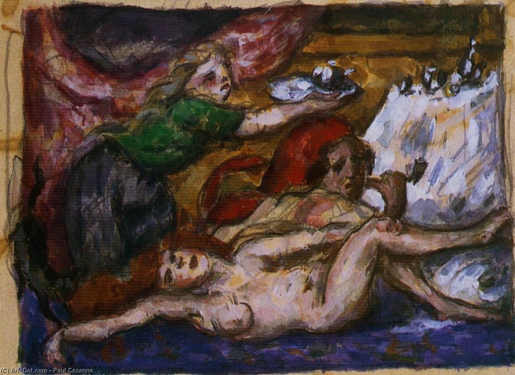 The Rum Punch — Поль Сезанн