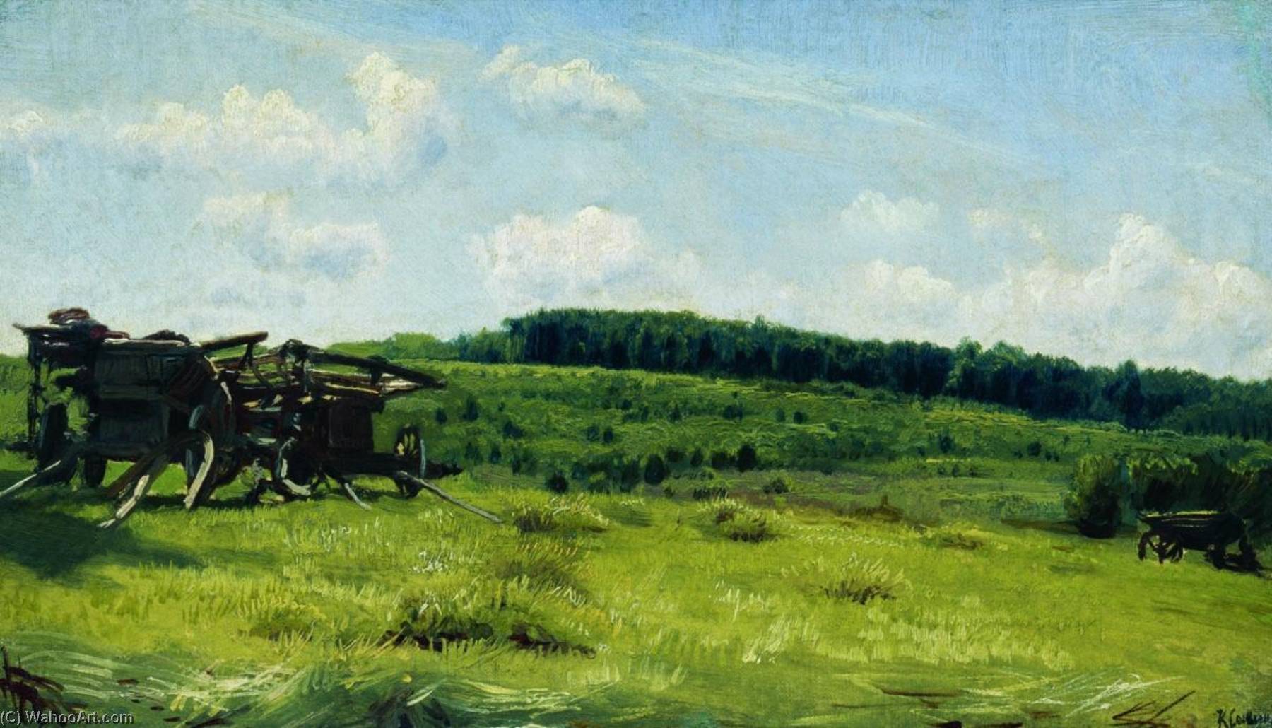 The Field — Konstantin Apollonovich Savitsky