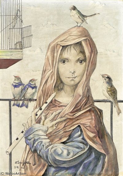 La Charmeuse D'oiseaux — Léonard Tsuguharu Foujita