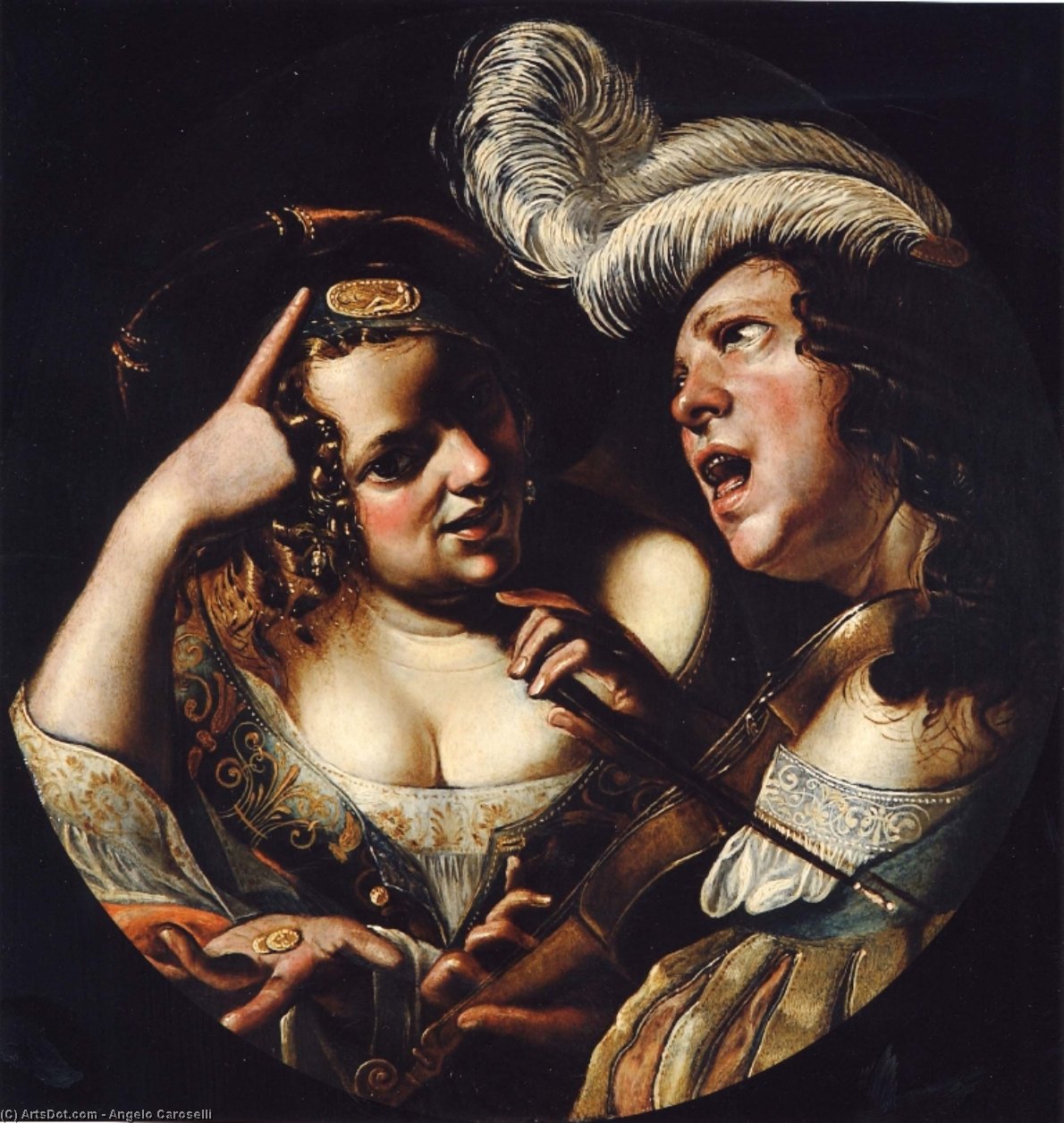 Allegory Of Love — Angelo Caroselli