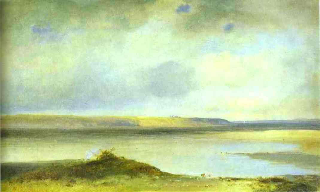 The Volga River. Vistas — Aleksey Savrasov