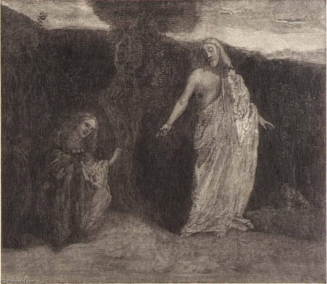 Christ Appearing To Mary — Elbridge Kingsley