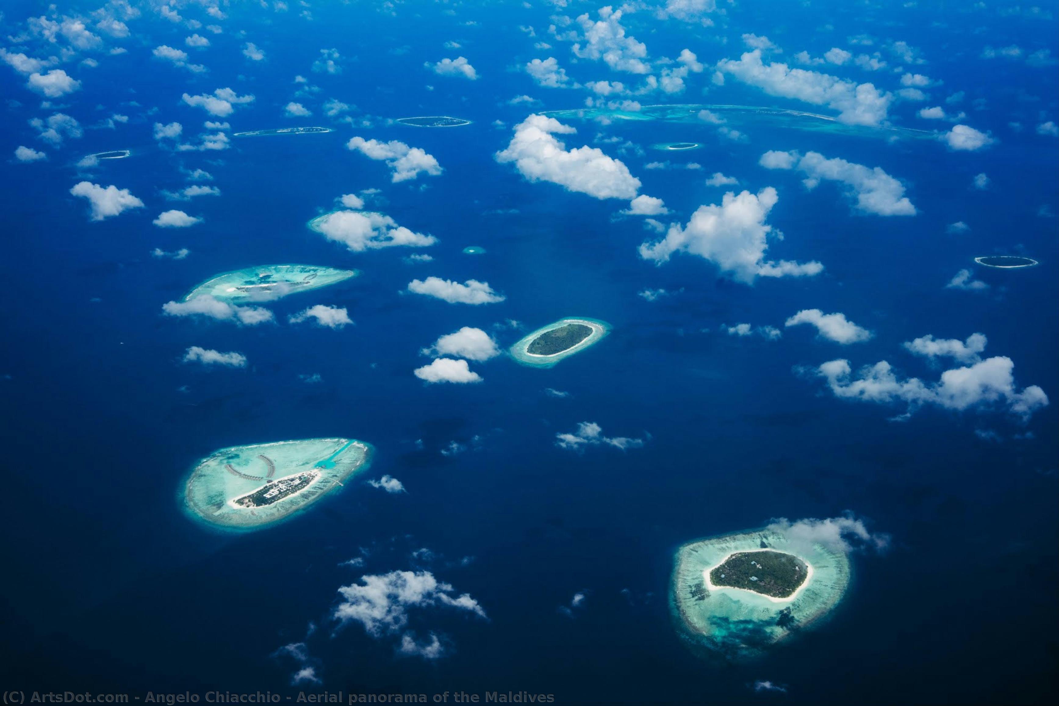 Aerial Panorama Of The Maldives — アンジェロ・キアッキオ