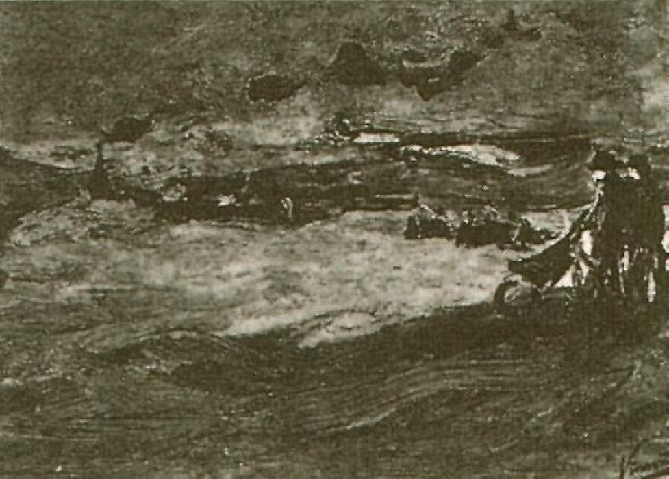 Дюны С Фигурами — Vincent Willem Van Gogh