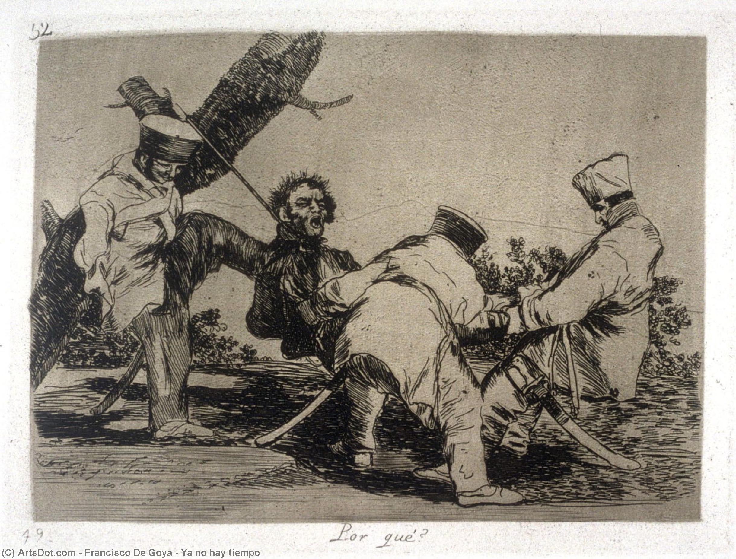 Ya No Hay Tiempo — Francisco José De Goya Y Lucientes