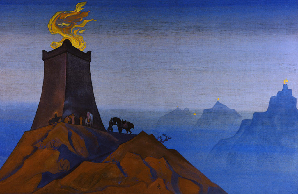 Flowers Of Timur (the Lights Of Victory) — Nicholas Roerich