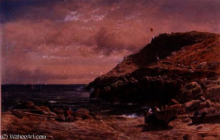 Landscape On The Cornish Coast — John Mogford