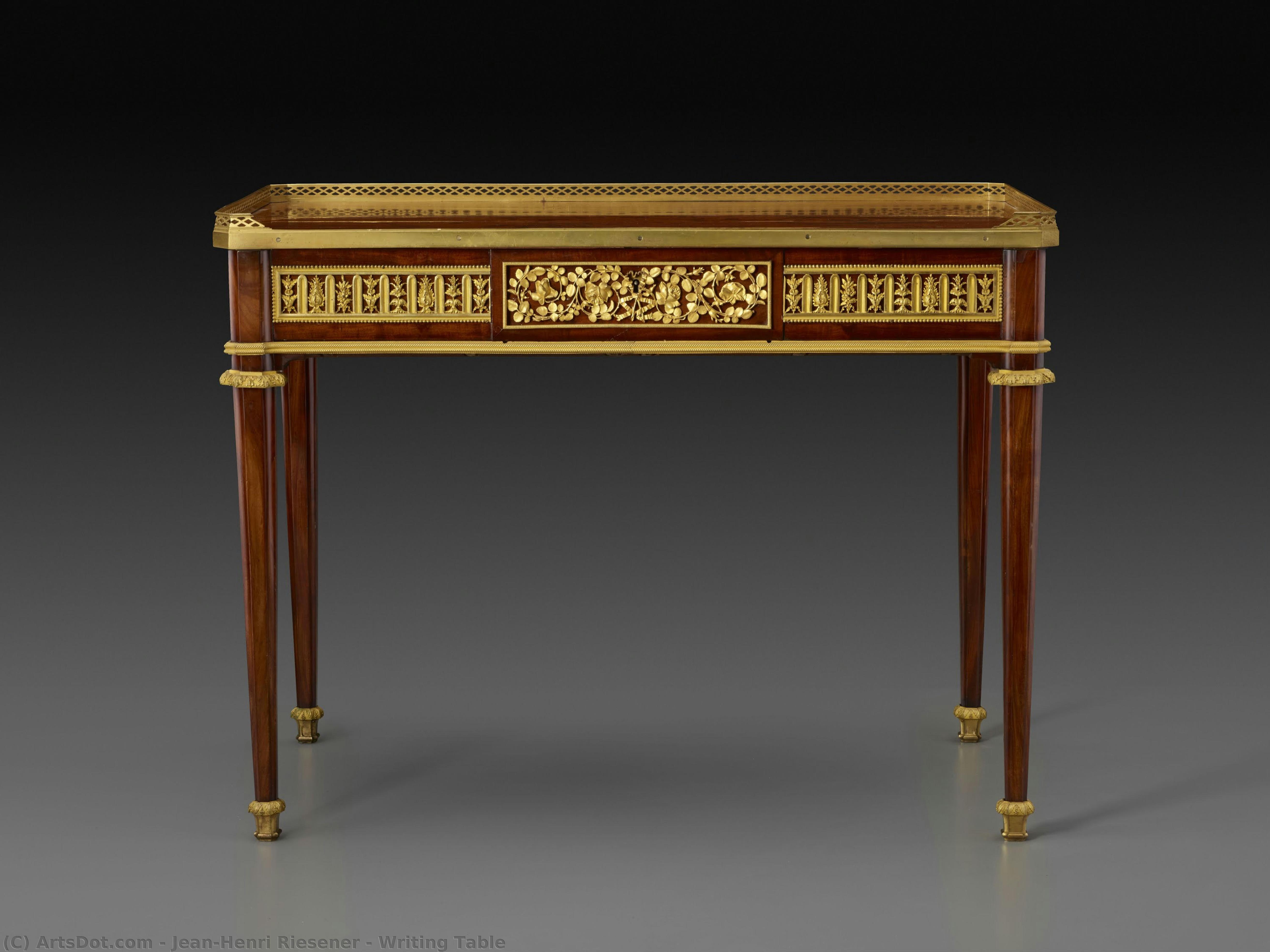 Writing Table — Жан-анри Ризанер
