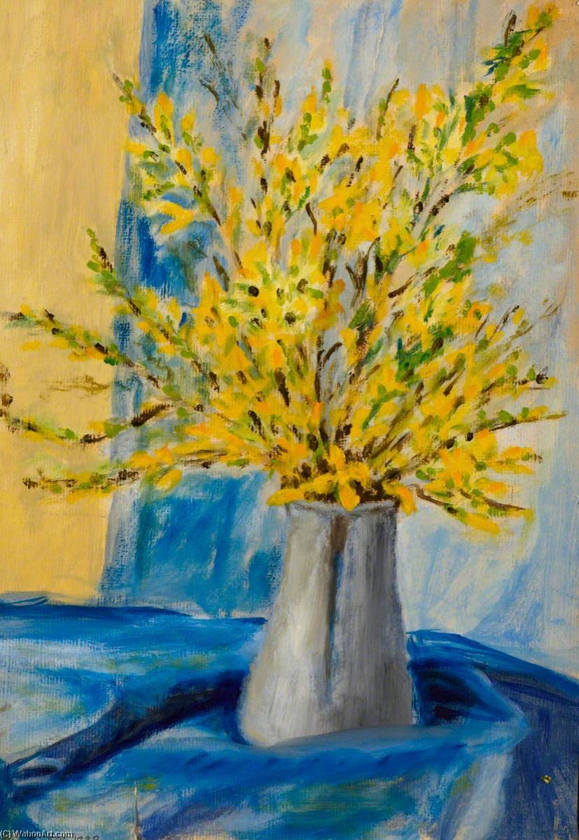 Vase Of Flowers (verso) — Myfanwy Baker