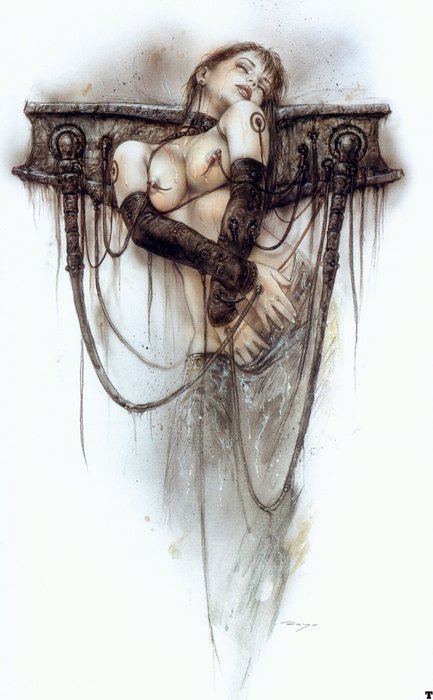 The Cross Of Pleasure — Luis Royo