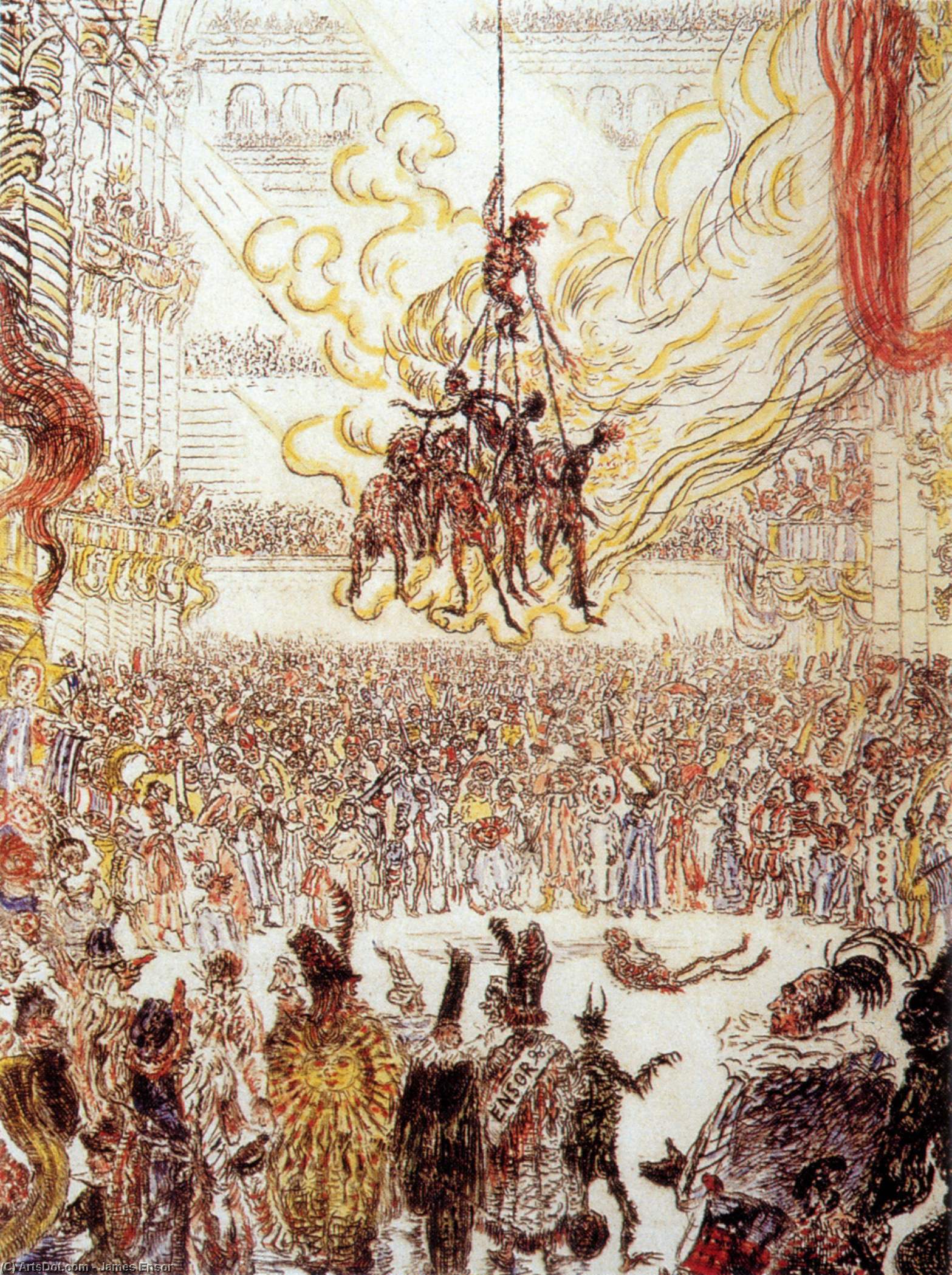 La Venganza De Hop-frog — James Ensor