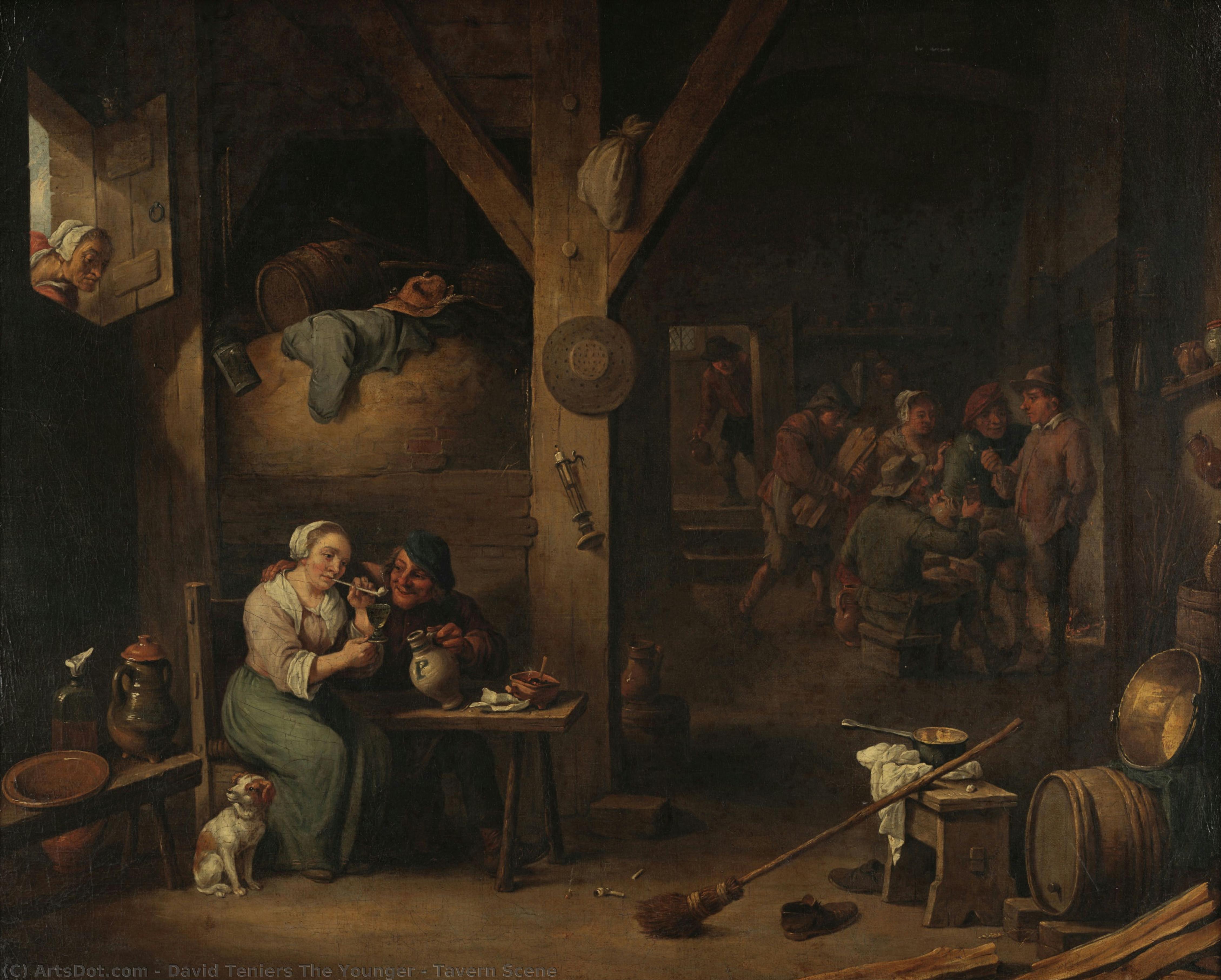 Tavern Scene — David Teniers The Younger