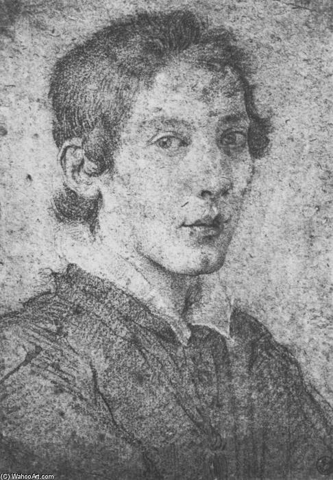 Portrait Of A Young Man (self-portrait) — Gian Lorenzo Bernini
